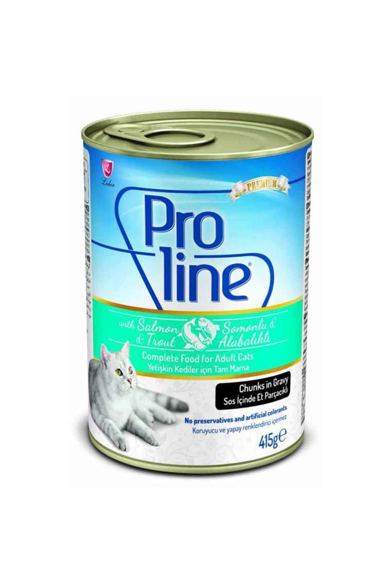Proline Somon ve Alabalıklı 415 gr Yetişkin Kedi Konservesi