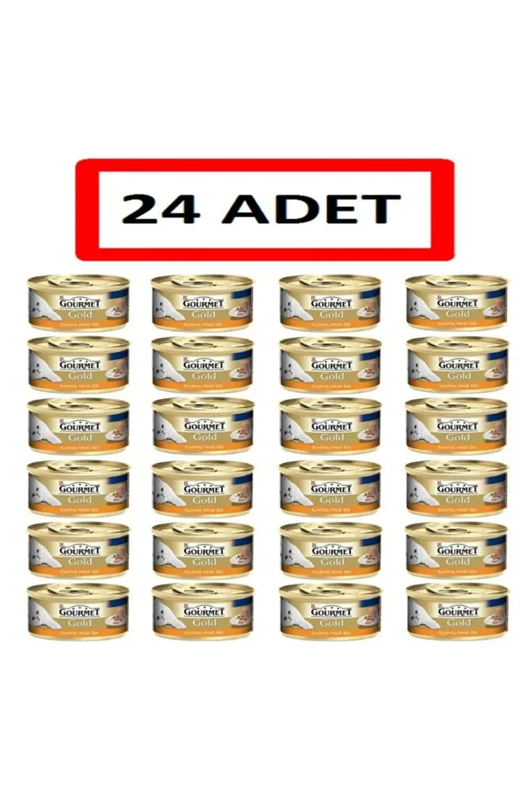 Gourmet Gold Kıyılmış Hindili Konserve 85 g x 12 Adet