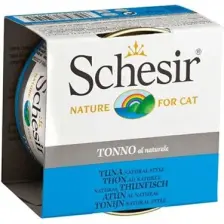 Schesir Cat Naturel Brine 85 Gr  - Ton Balıklı  Kedi Konservesi