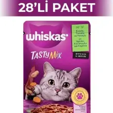 Whiskas Pouch Jöle Içinde Kuzulu Yetişkin Kedi Konservesi 28X85 gr