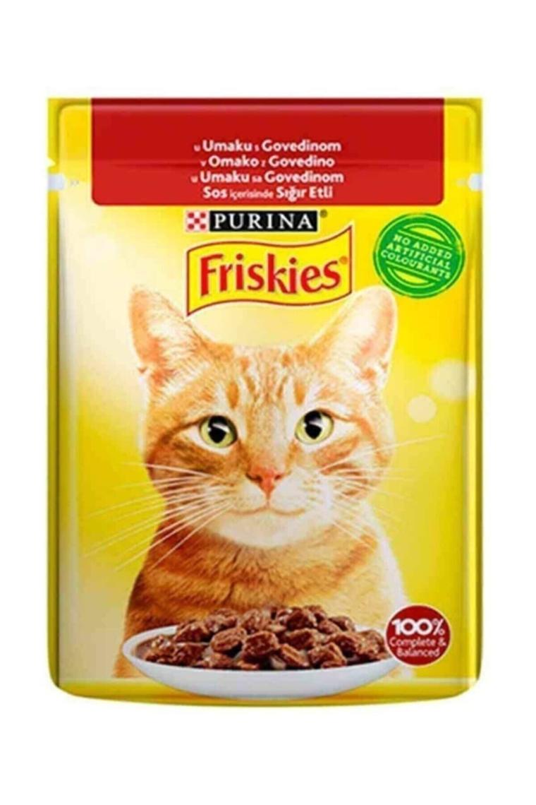 Sığır Etli Soslu Yaş Kedi Maması 85 gr