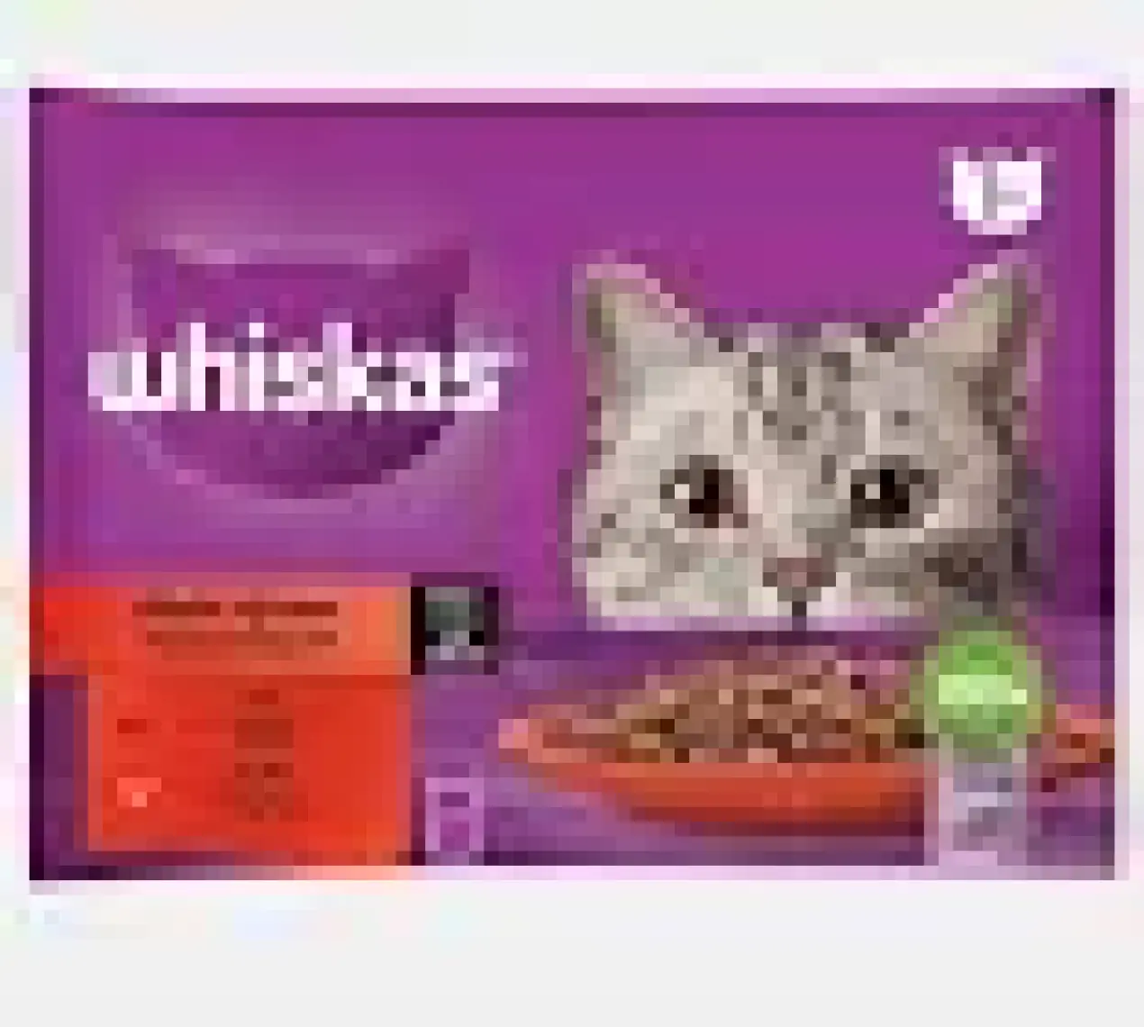Whiskas Ördek Sebze 4x100 g Kedi Maması