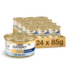 Gourmet Gold Kıyılmış Ton Balıklı 85 Gr x 24 Adet