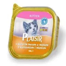 Plaisir Kitten Chatons Sütlü Yaş Mama Tavuklu Yavru Kedi Konservesi