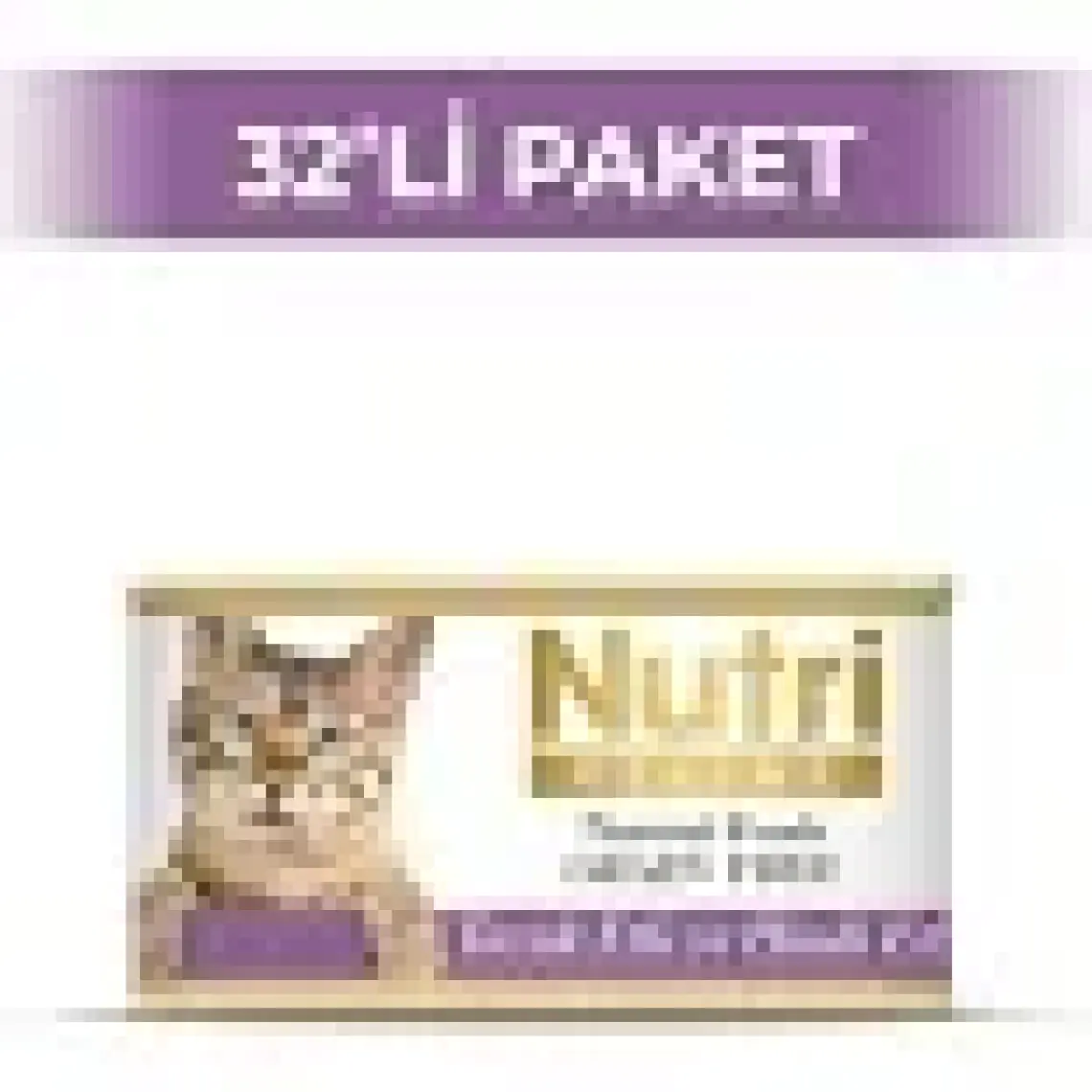 Nutri Feline Tavuk&hindi Etli 85GR Nutri Yaş Kedi Maması