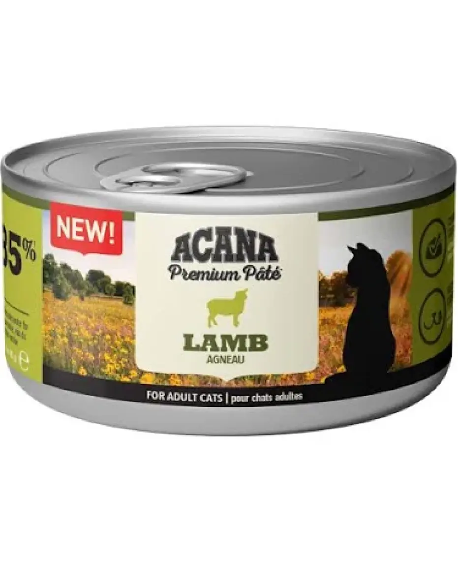 Premium Pate Kuzu Etli Ezme Yetişkin Kedi Konservesi 85 gr