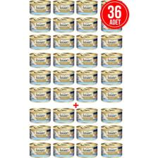 Gourmet Gold Kıyılmış Ton Balıklı 85 gr 36'lı Yetişkin Konserve Kedi Maması