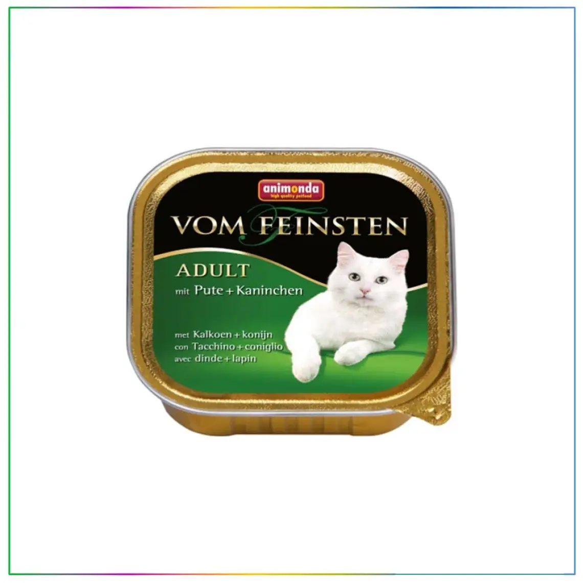 Animonda  Hindi ve Tavşan Etli Yetişkin Kedi Konservesi 100gr