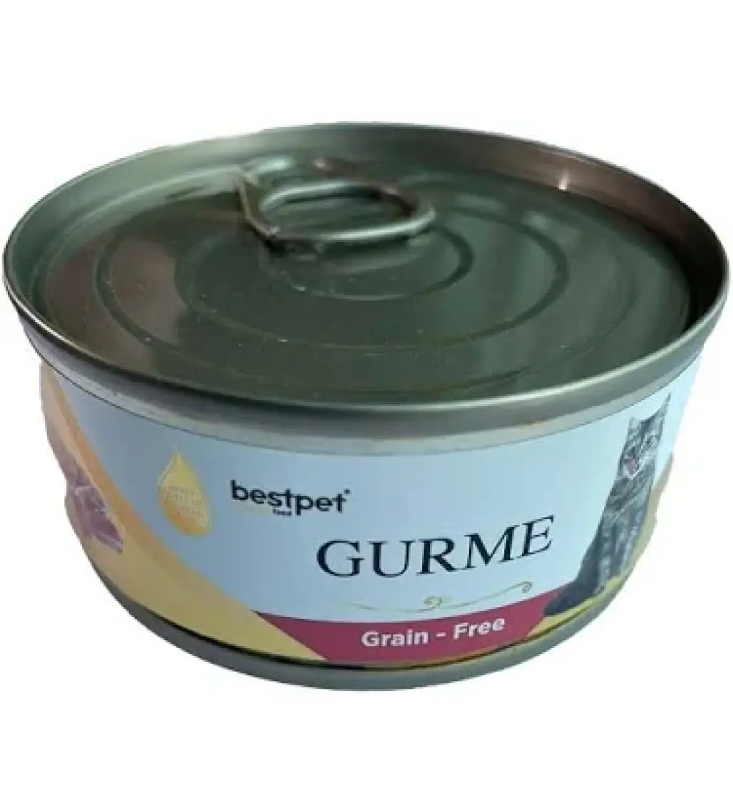 Bestpet Gurme Kedi Konservesi Sigir Etli 100 gr
