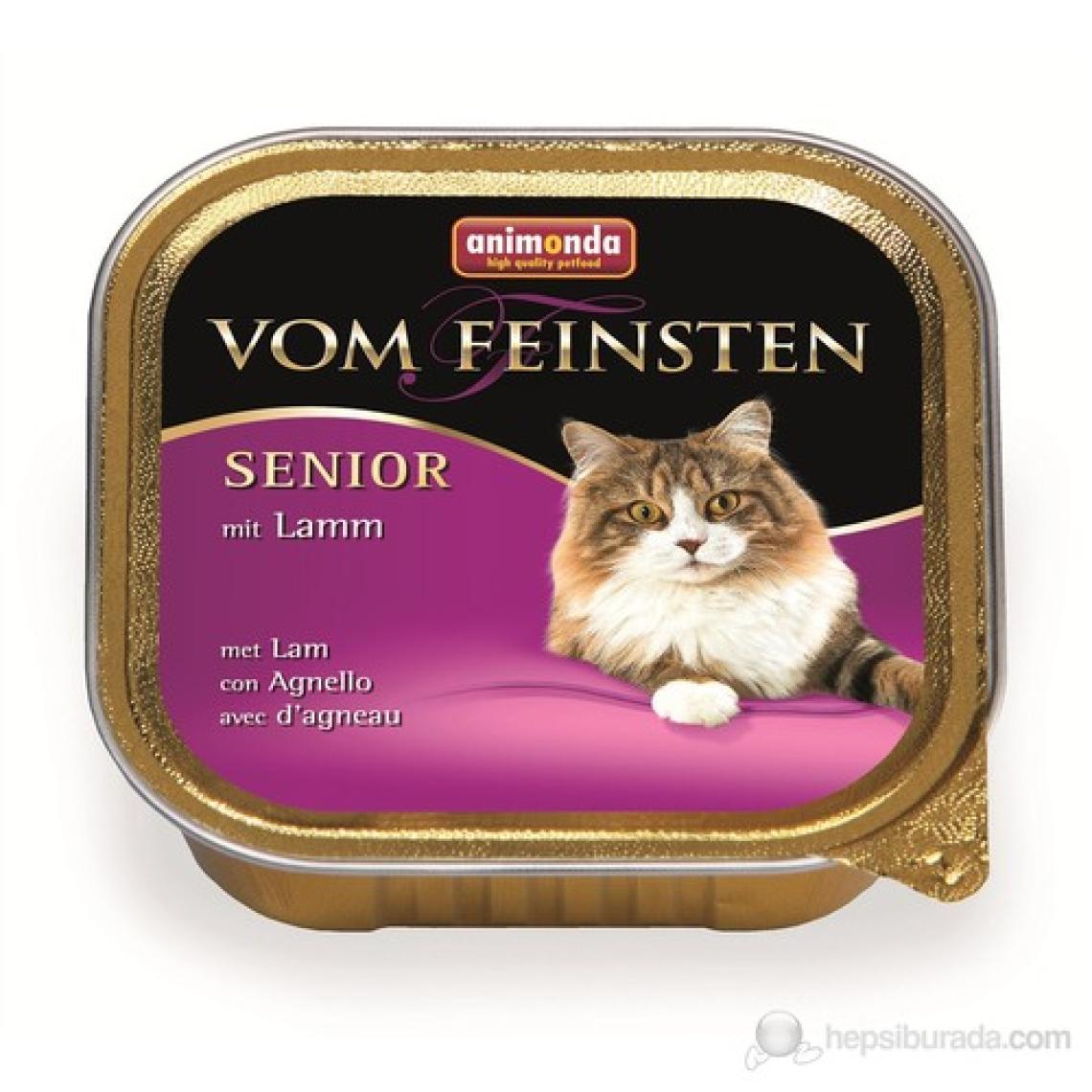 Animonda Senior Kuzu Etli Yaşlı Kedi Konservesi 100gr