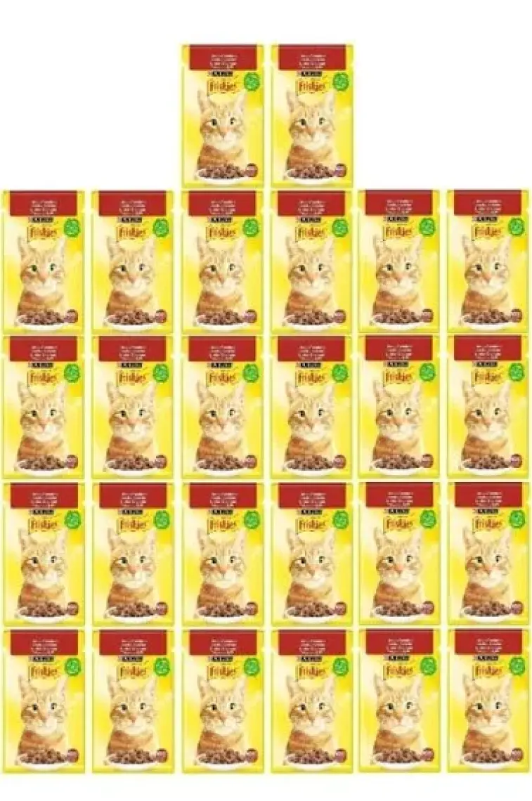 Friskies 85 gr Tavuklu Kedi Yaş Mama 26 Adet