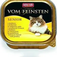 Animonda Vom Feinstein Senior Kümes Hayvanlı Yaşlı Kedi Yaş Mama 100 gr