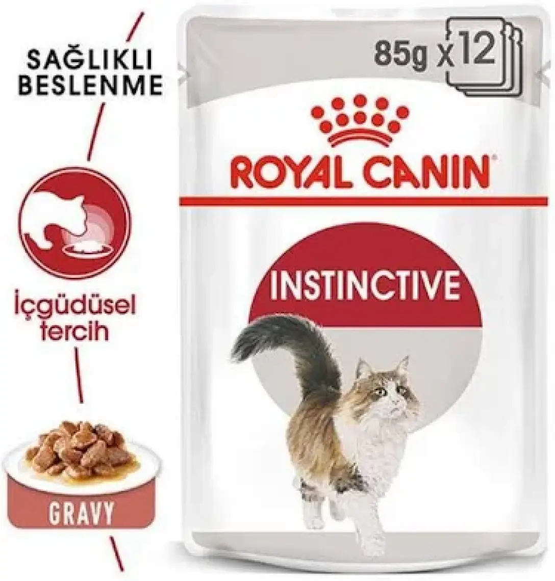 Royal Canin Instinctive Gravy Kedi Konservesi 12x85gr (12li)