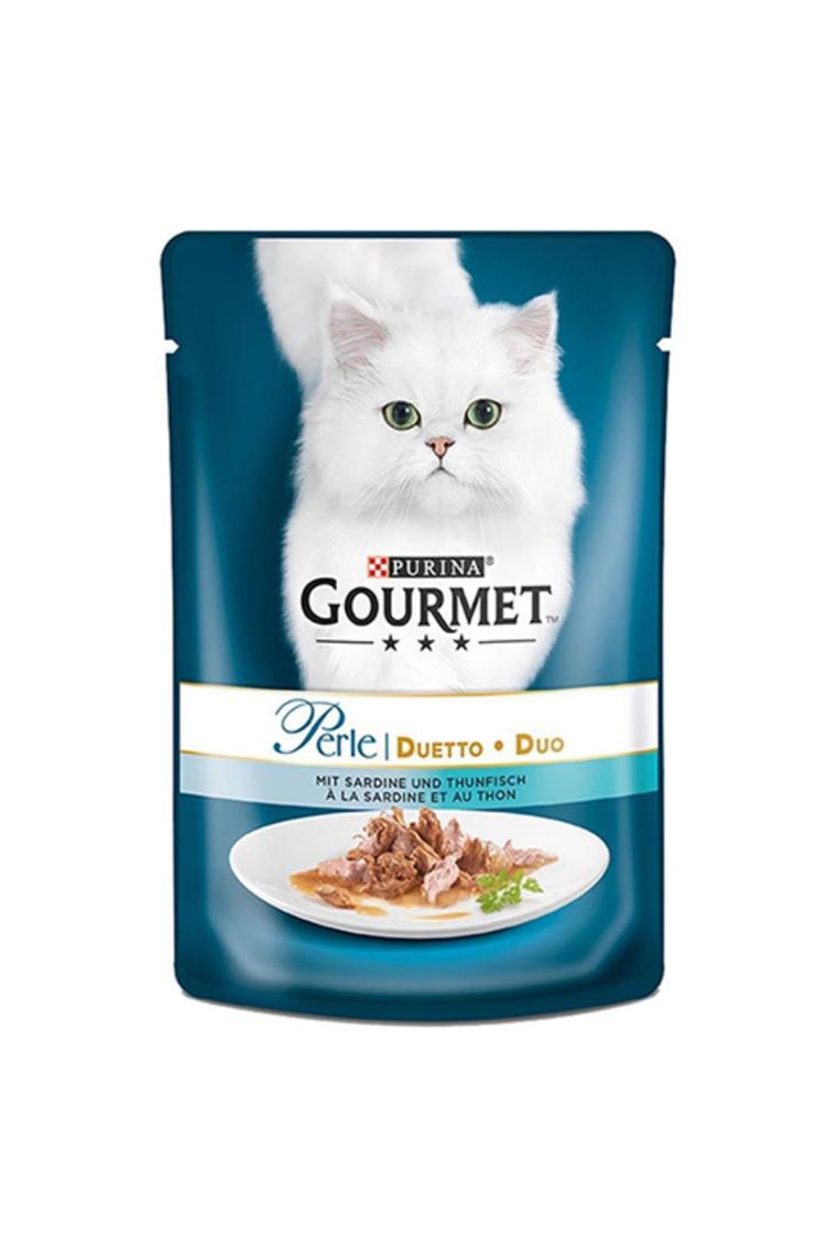 Gourmet Perle Izgara Ton Balıklı 85 gr 6'lı Yetişkin Kedi Konservesi