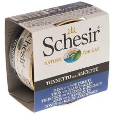 Schesir Cat Jelly Ton Ve Ringa Balıklı Kedi Konservesi 85 Gr