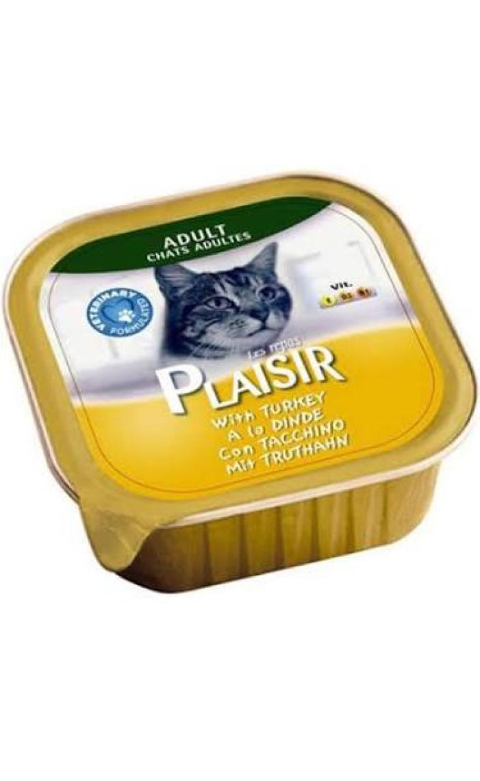 Plaisir Hindi Etli Ezme Yetişkin Kedi Konservesi 100 G