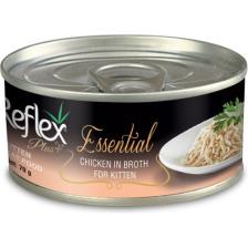 Reflex Plus Essential Tavuklu Konserve Yavru Kedi Maması 24X70 gr