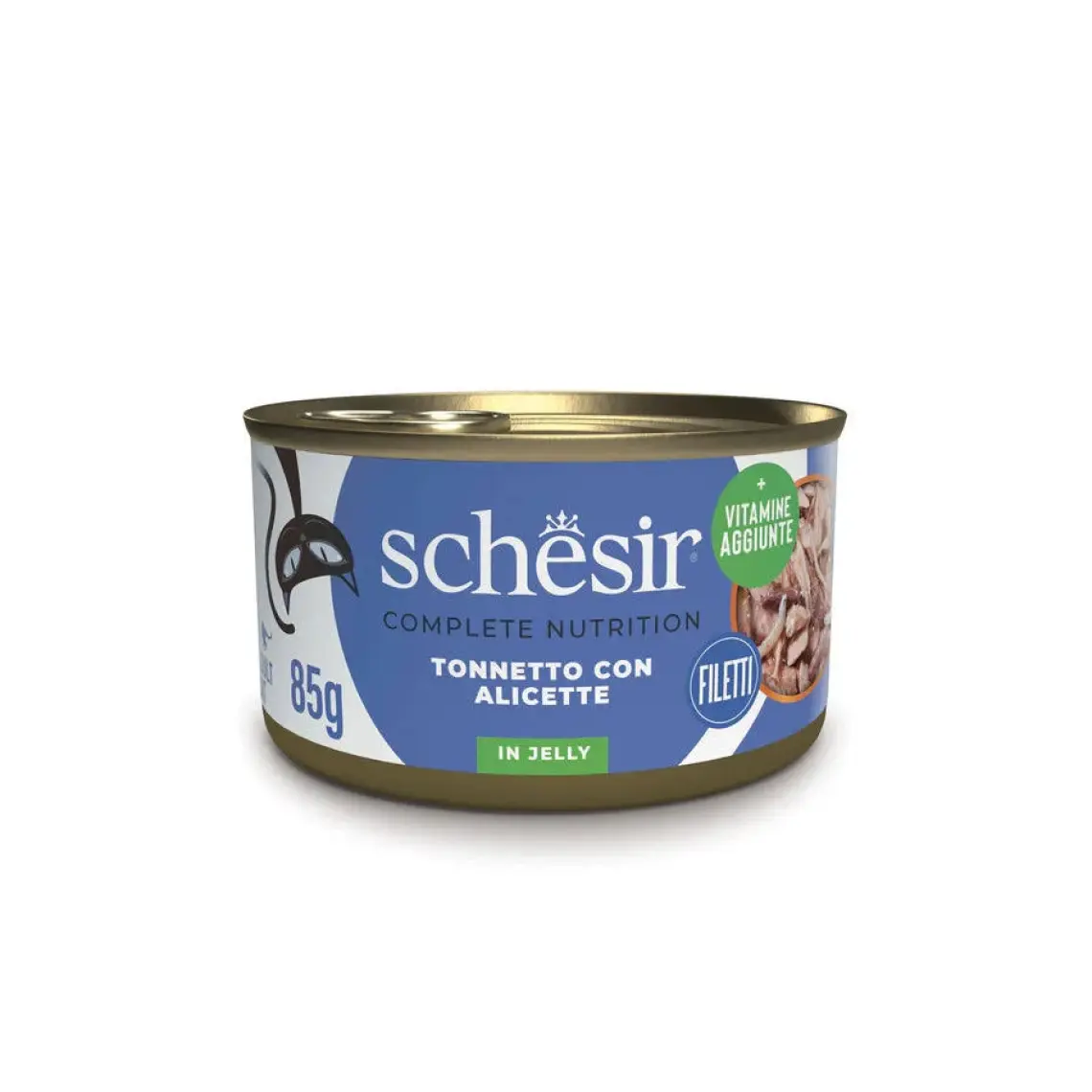 Schesir Ton Balıklı ve Jambonlu Jöleli Kedi Konservesi 85gr