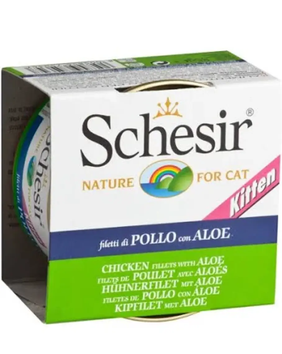 Schesir Tavuklu Aloe Yavru Kedi Konservesi 85 Gr