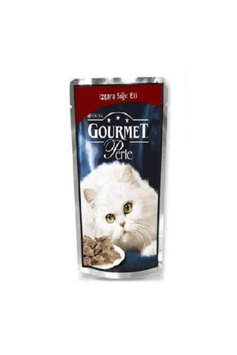 Gourmet Perle Izgara Sığır Etli 85 gr Yetişkin Kedi Konservesi