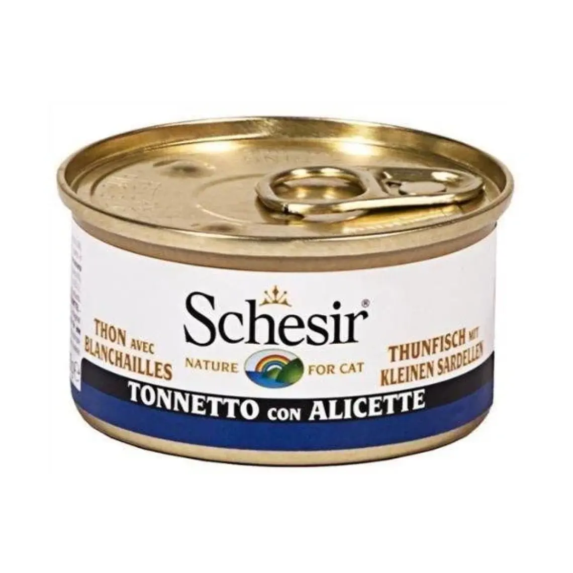 Schesir Ringa Balığı ve Pirinçli Naturel Kedi Konservesi 85gr