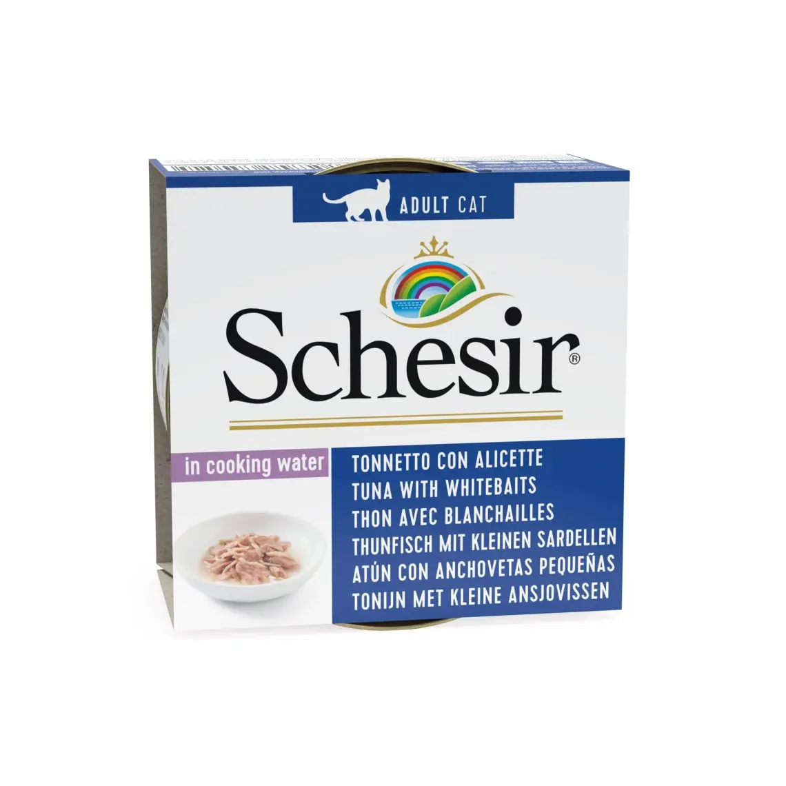 Schesir Ringa Balığı ve Pirinçli Naturel Kedi Konservesi 85gr