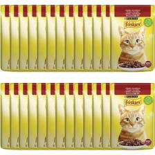 Friskies Sığır Etli Soslu Yaş Kedi Maması 85 gr x 26 Adet