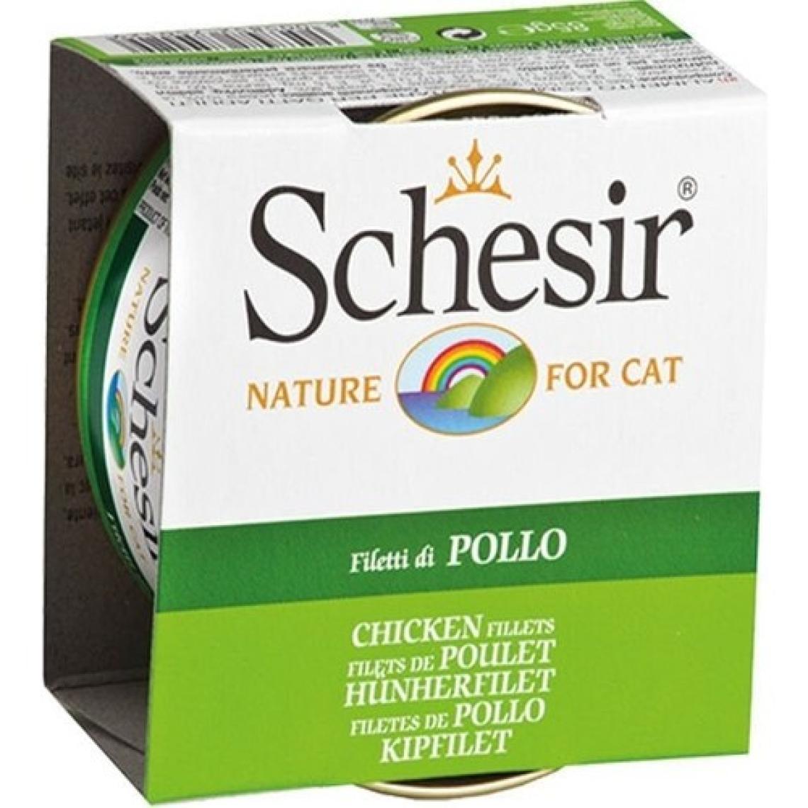 Schesir Tavuk Fileto Jöleli Konserve Kedi Maması 85 Gr