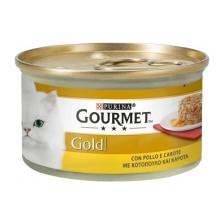 Gourmet Gold Savoury Cake Tavuk ve Havuçlu 85 gr Yetişkin Kedi Konservesi