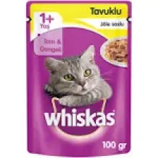 Whiskas Pouch Tavuklu Yaş Kedi Maması 85 Gr x 24 Adet