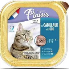Plaisir Adult Kısırlaştırılmış Morina Balığı Pate 100 gr