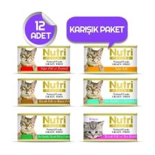 Tahılsız Kedi Maması 12 'li Özel Paket