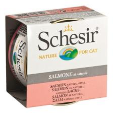 Schesir Cat Naturel Brine 85 Gr  - Somonlu  Kedi Konservesi