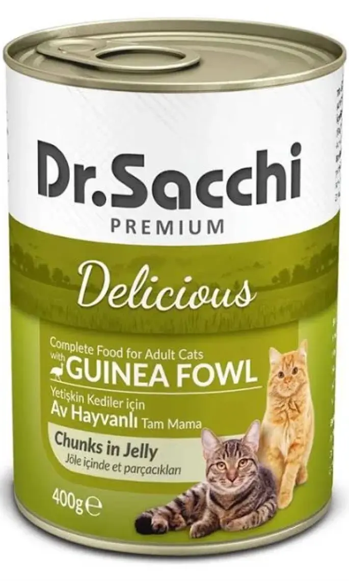 Dr.Sacchi Kedi Konserve Av Etli 400 Gr