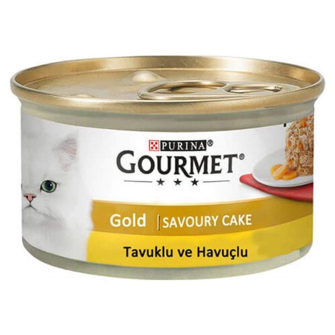 Gourmetgold Savoury Cake Tavuklu Havuçlu Konserve 85 gr 24'lü