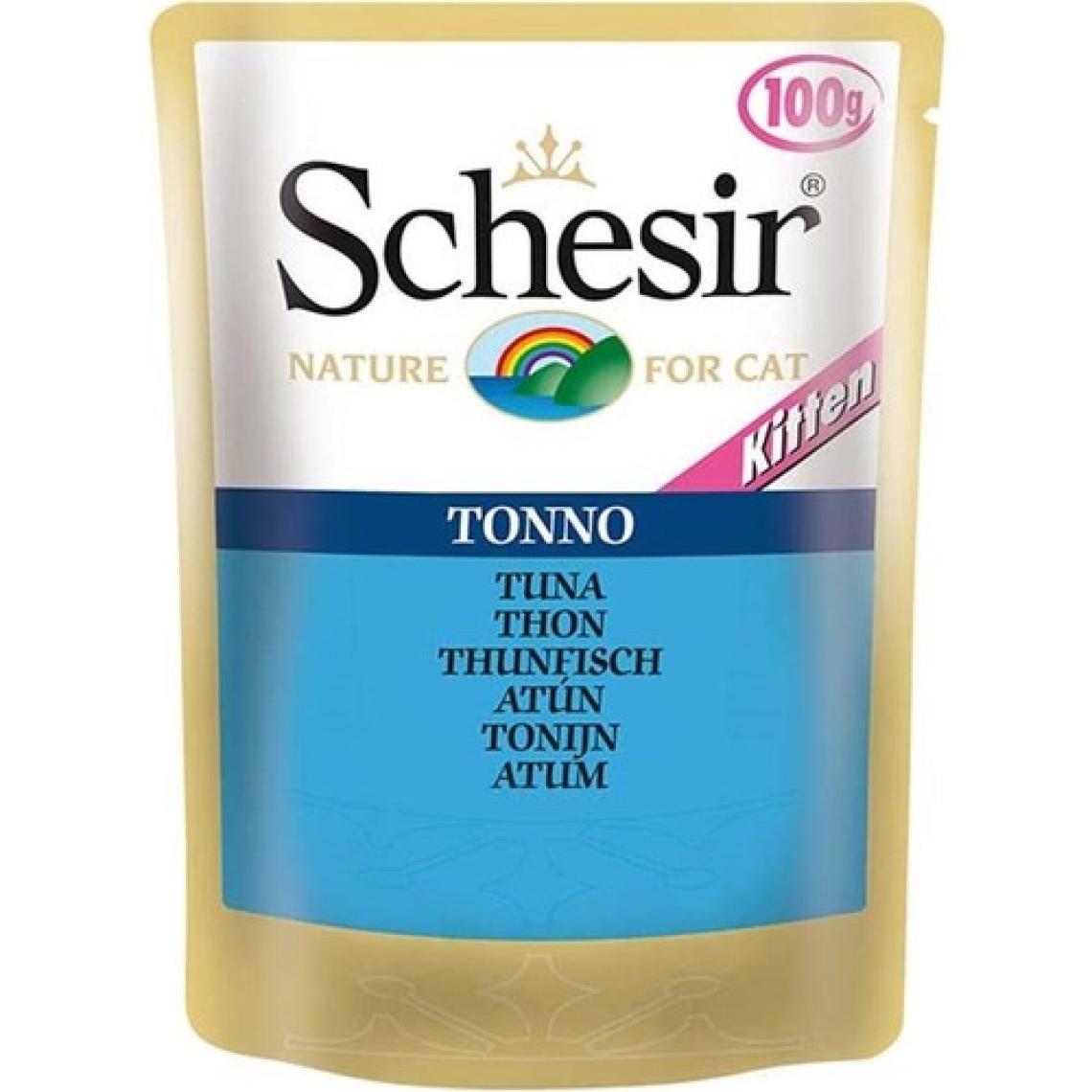 Schesir C575 Jelly Ton Balıklı Pouch Yavru Kedi Konservesi 100 Gr