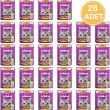 Whiskas Tavuklu Poşet Kedi Yaş Mama 85 G 28 Adet