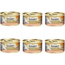 Gourmet Gold Parça Etli Ve Soslu Alabalık Sebze Konserve 85 Gr X 6 Adet