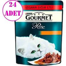 Gourmet Perle Izgara 85 gr 24'lü Yetişkin Kedi Maması