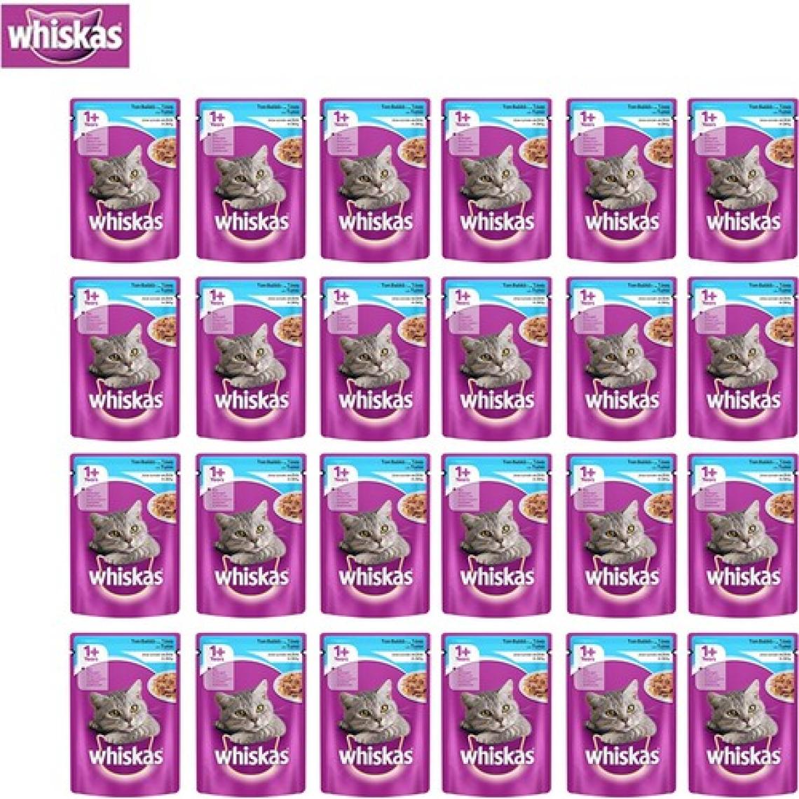 Whiskas Pouch Ton Balıklı Yaş Kedi Maması 100 Gr x 24 Adet
