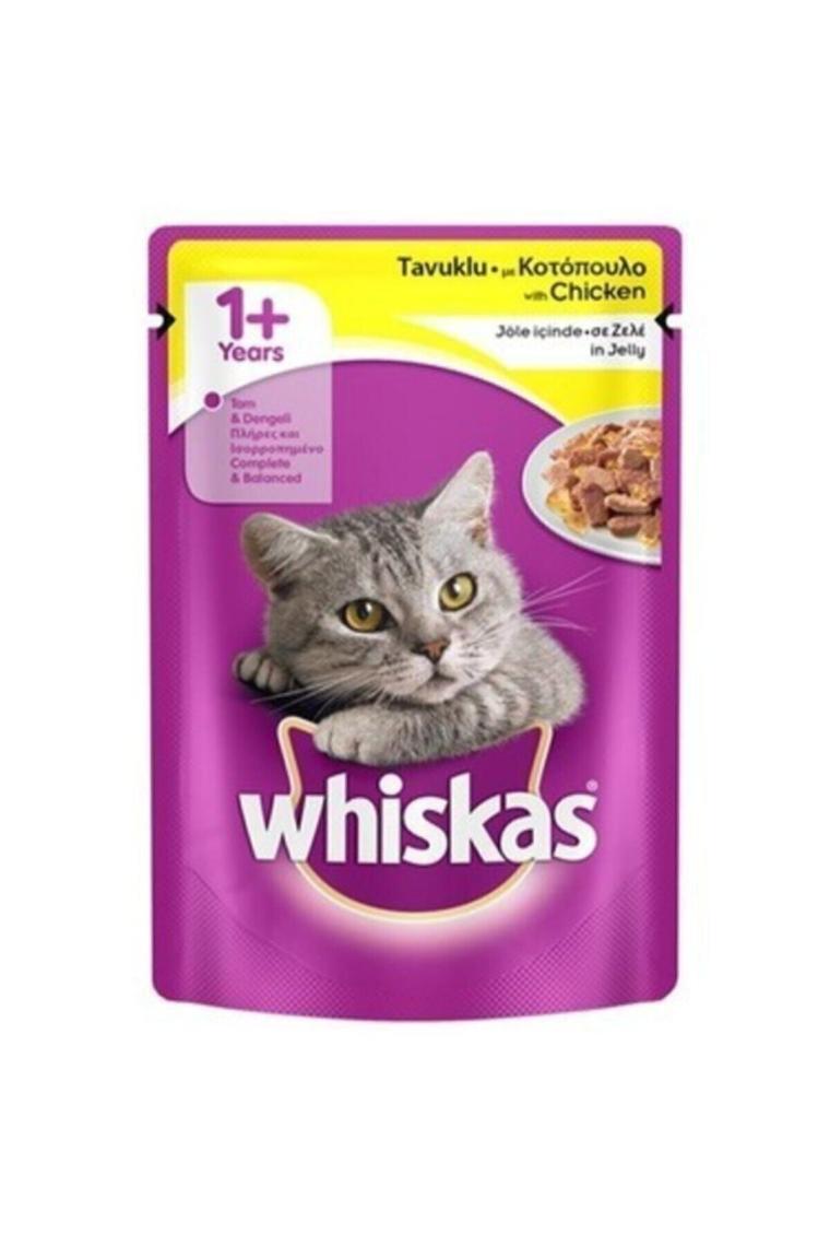 Pouch Jöleli Tavuklu Kedi Konservesi 100gr