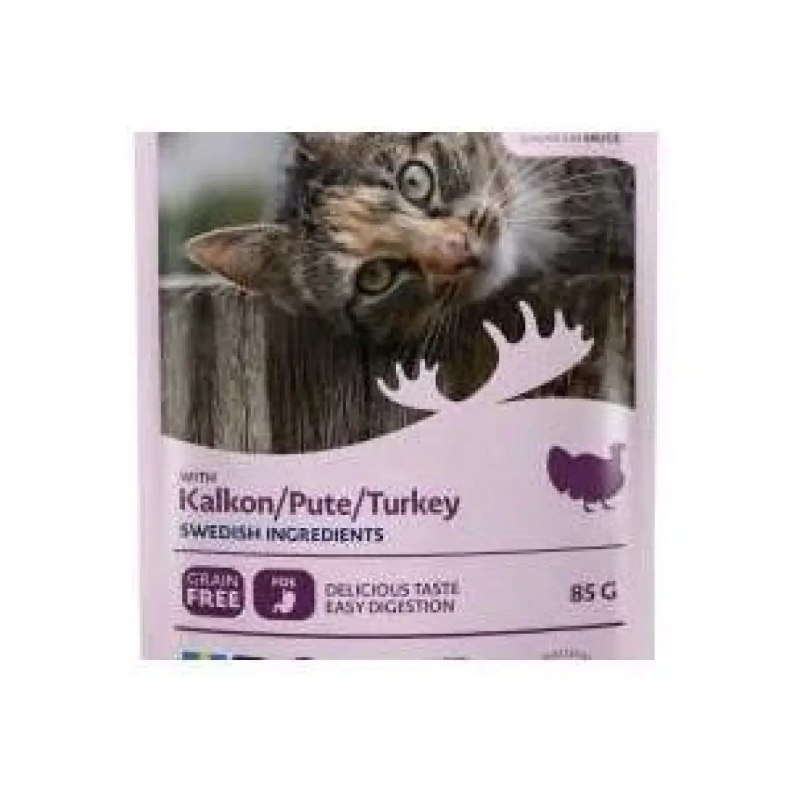 Bozita Sos İçinde Hindili Pouch Kedi Konservesi 85gr