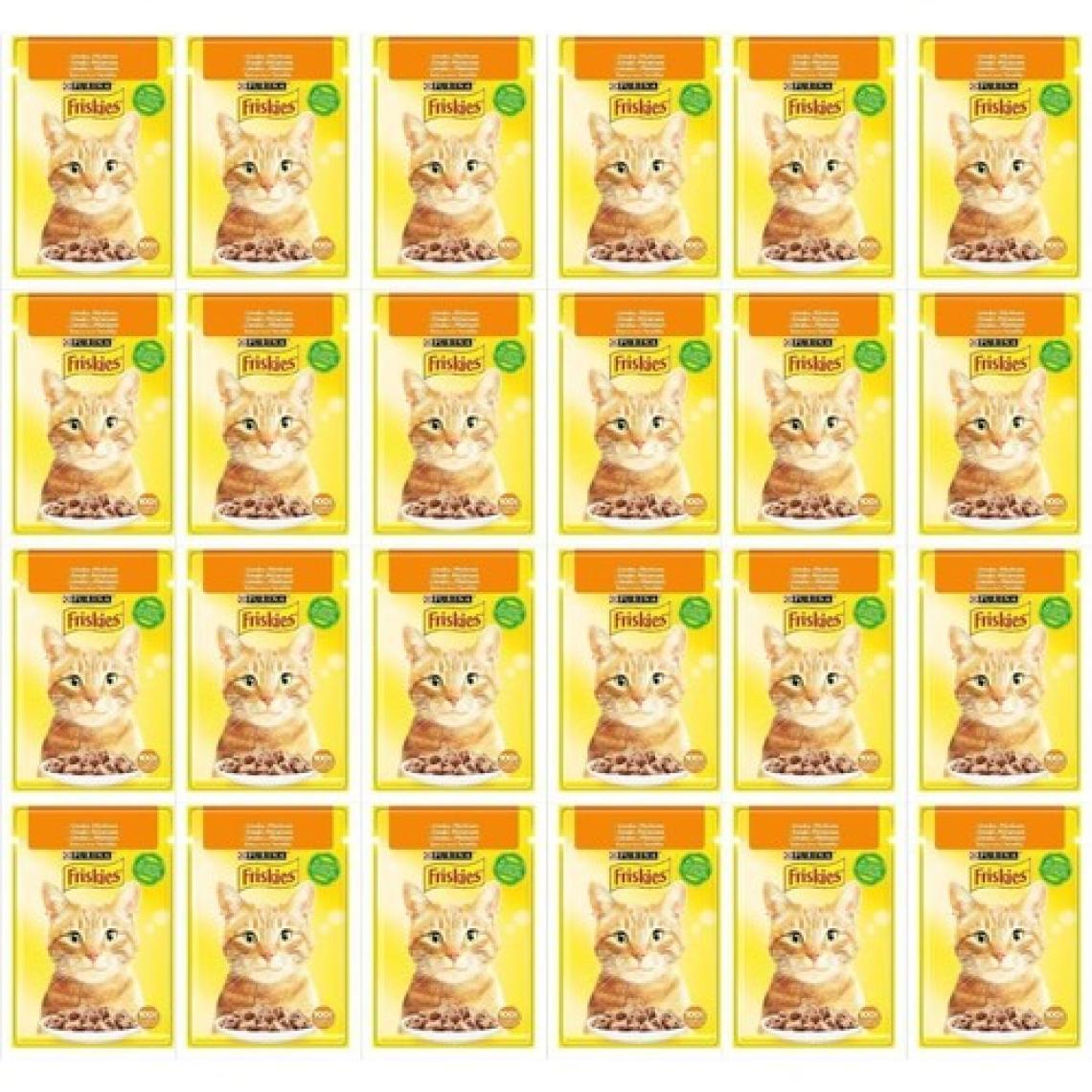 Friskies Tavuklu Soslu Yaş Kedi Maması 85 gr x 24 Adet