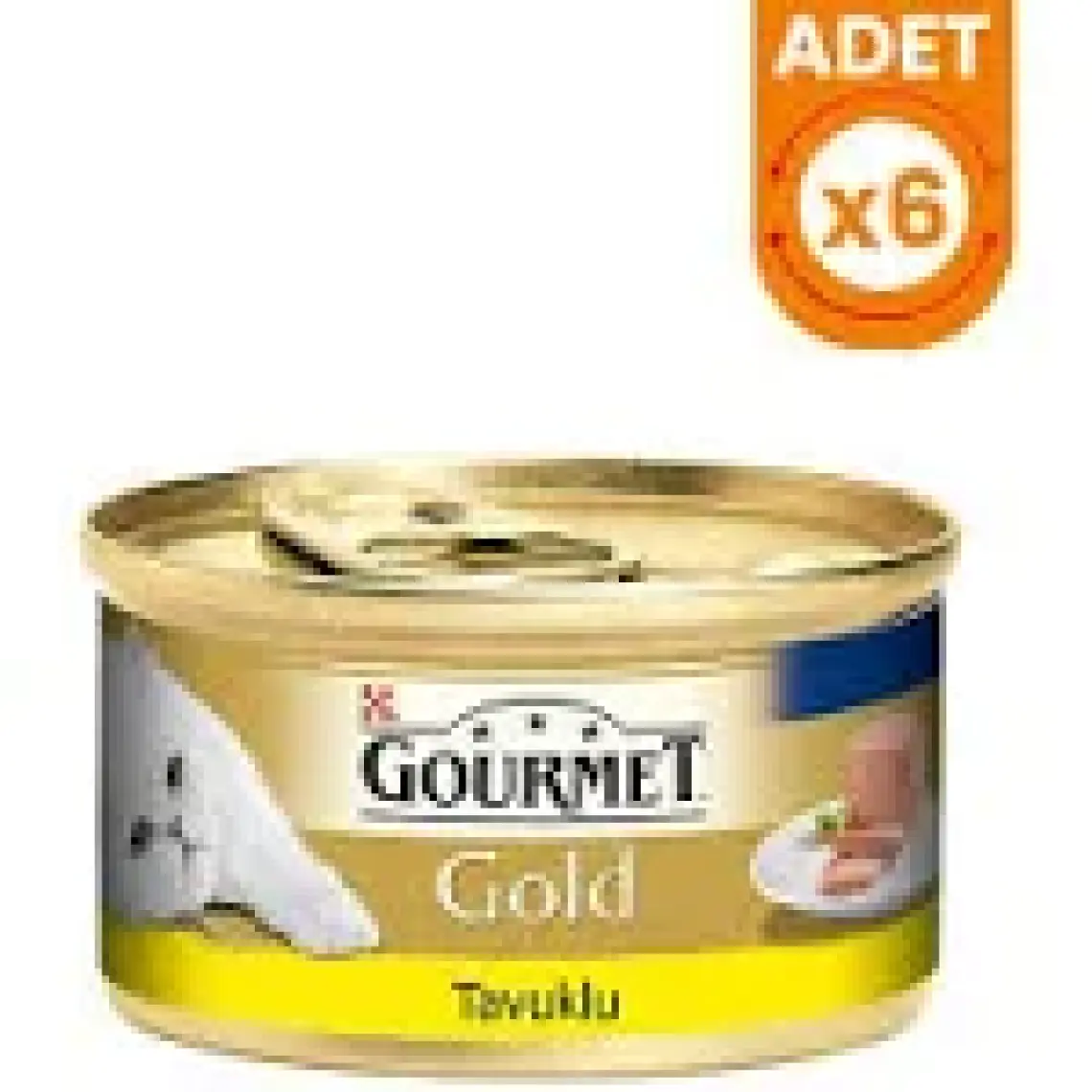 Purina Gourmet Gold Kıyılmış Tavuklu 85 Gr 6 Al 5 Öde! Konserve