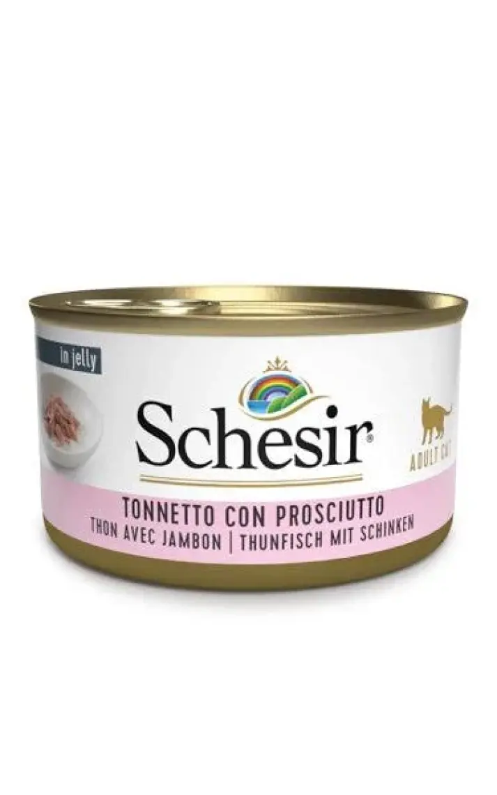 Schesir Ton Balıklı Ve Karidesli Jöleli Kedi Konservesi 85gr