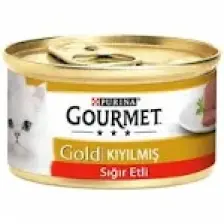 Gourmet Gold Alabalık ve Sebzeli Parça Etli Yaş Kedi Maması 85GR x 12 Adet