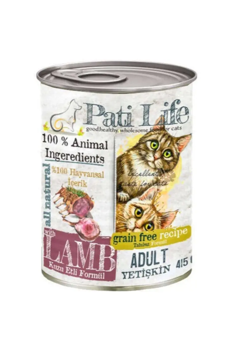 Pati Life Tahılsız Gurme Kedi Konservesi 415 Gr