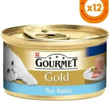 Gourmet Gold Kıyılmış Ton Balıklı Kedi Konservesi 12 Adet* 85 gr