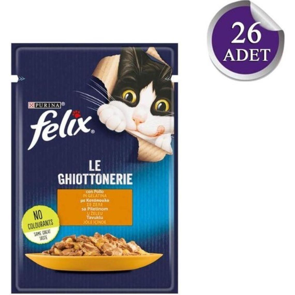 Felix Tavuklu 85 gr 26'lı Yetişkin Kedi Yaş Maması