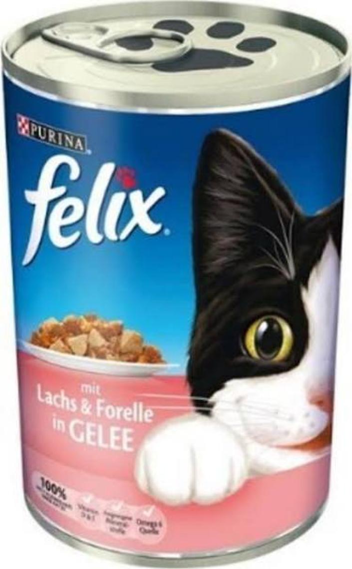 Felix Somonlu Kedi Konserve 400 gr 12'li